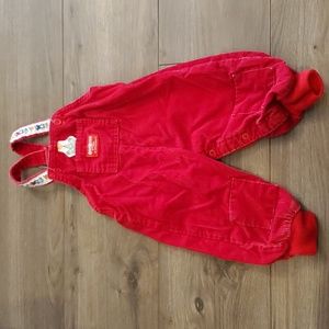 24M Oshkosh corduroy overalls